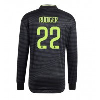 Real Madrid Antonio Rudiger #22 Fußballbekleidung 3rd trikot 2022-23 Langarm